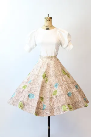 1950s SWEET ADELINE tulip print skirt xs | new spring summer
