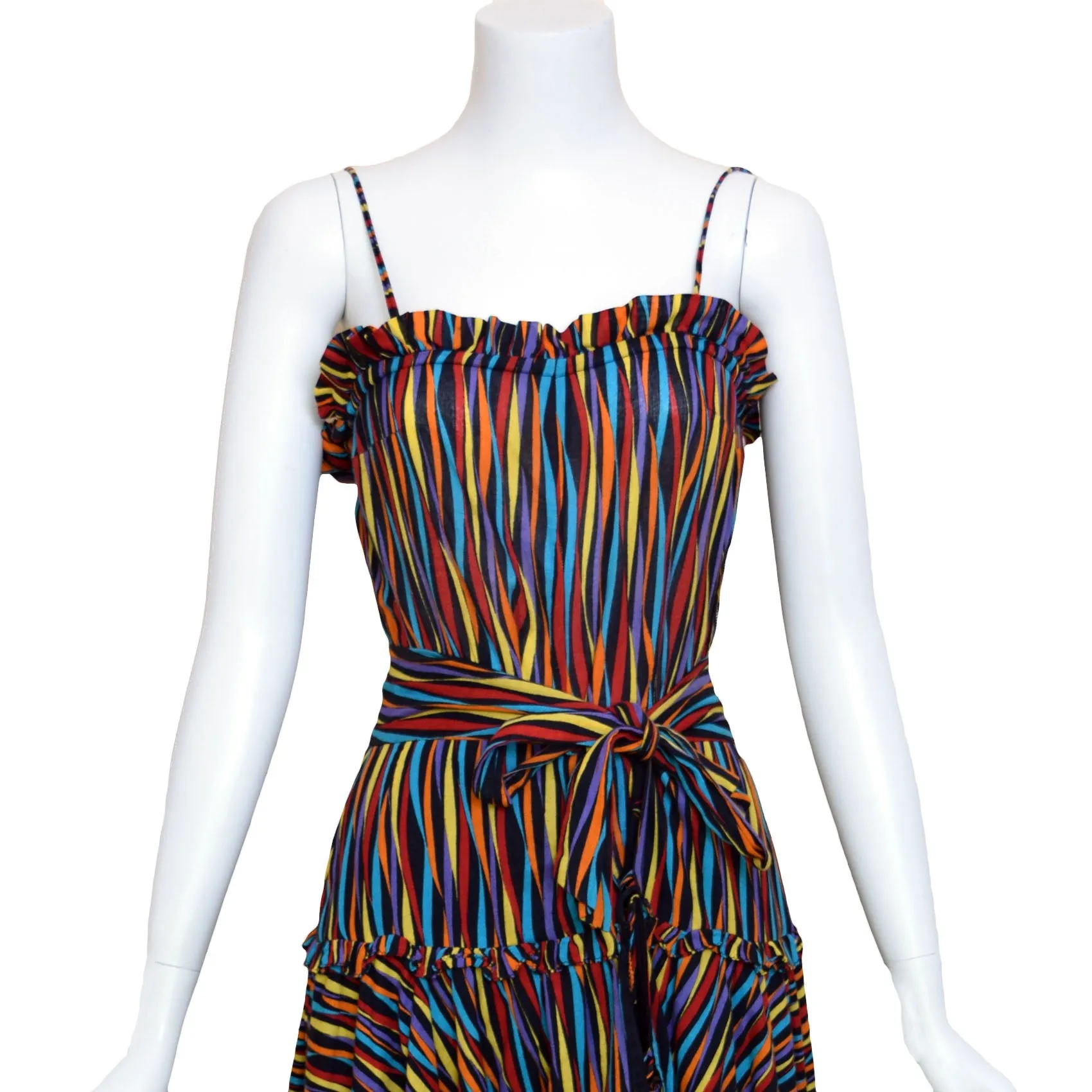 1980s Bodysuit & Reversible Skirt Set