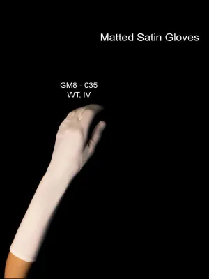 1st Class Bridal GS8 White Gloves