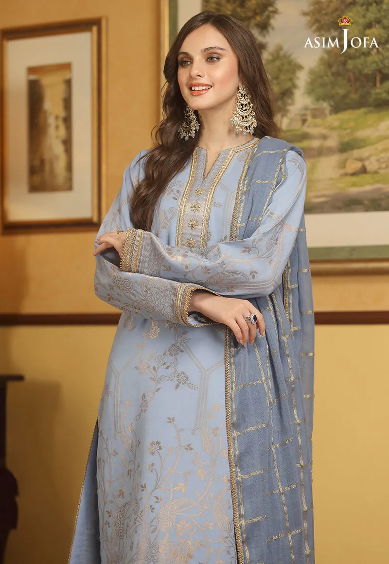 AJJD-11 | Asim Jofa Jacquard Eid Edition 2022 | Stitched RTW Jacquard Suits