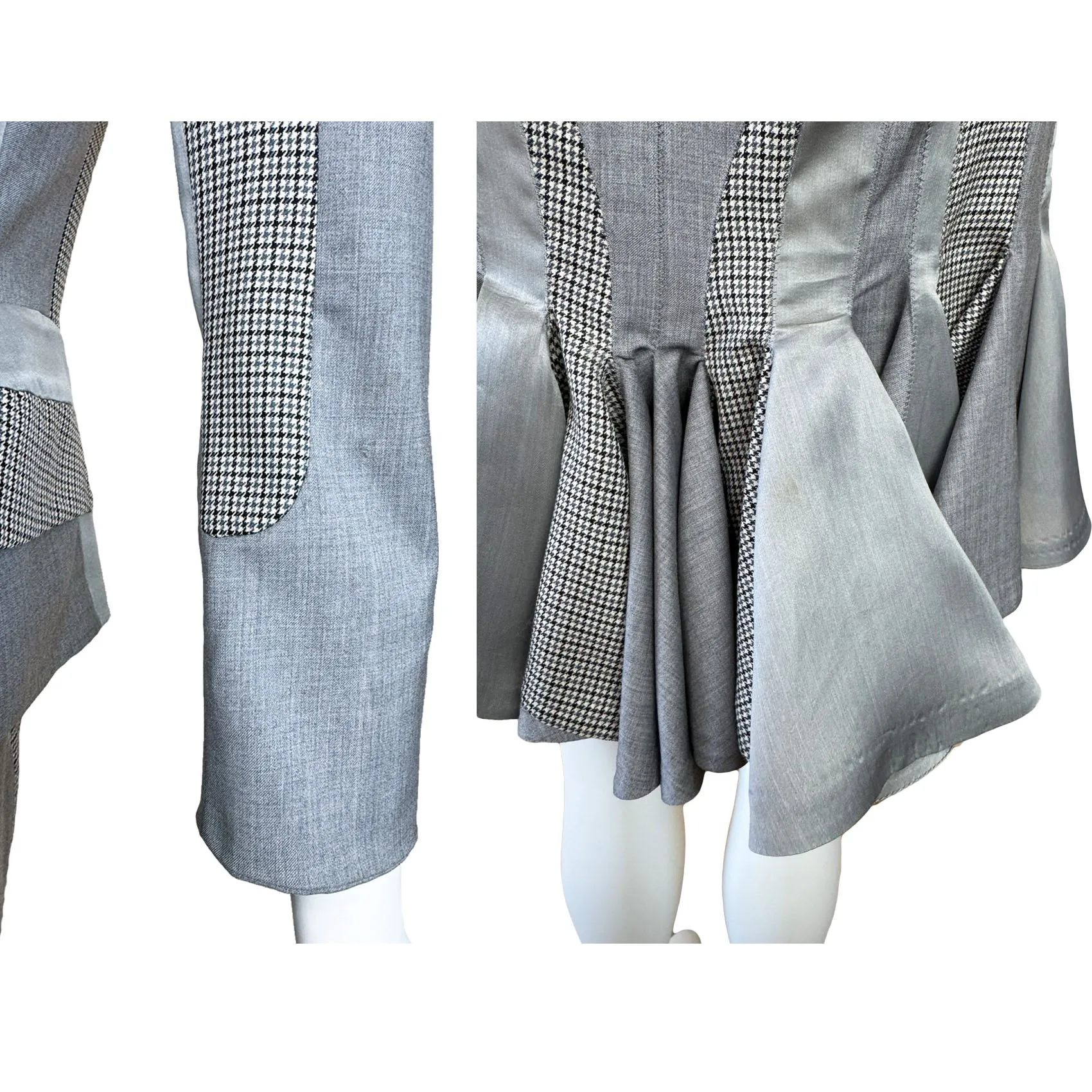 Alexander McQueen 2003 'Scanners' Collection Skirt Suit