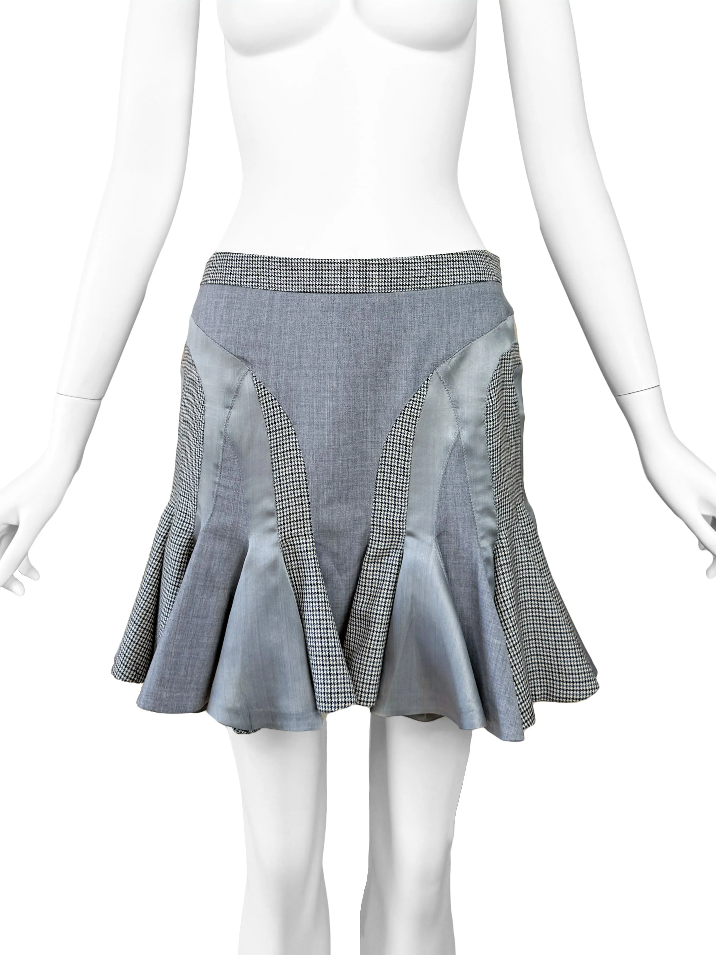 Alexander McQueen 2003 'Scanners' Collection Skirt Suit