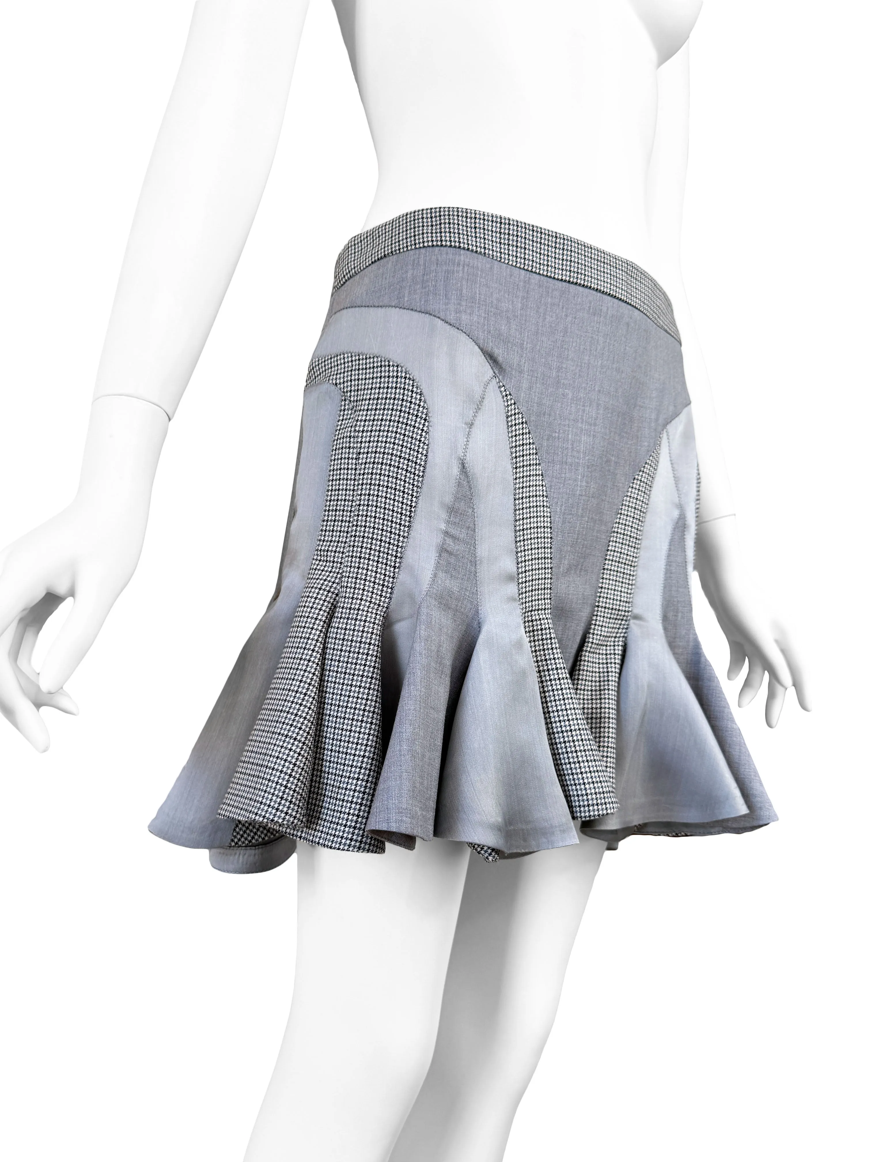 Alexander McQueen 2003 'Scanners' Collection Skirt Suit