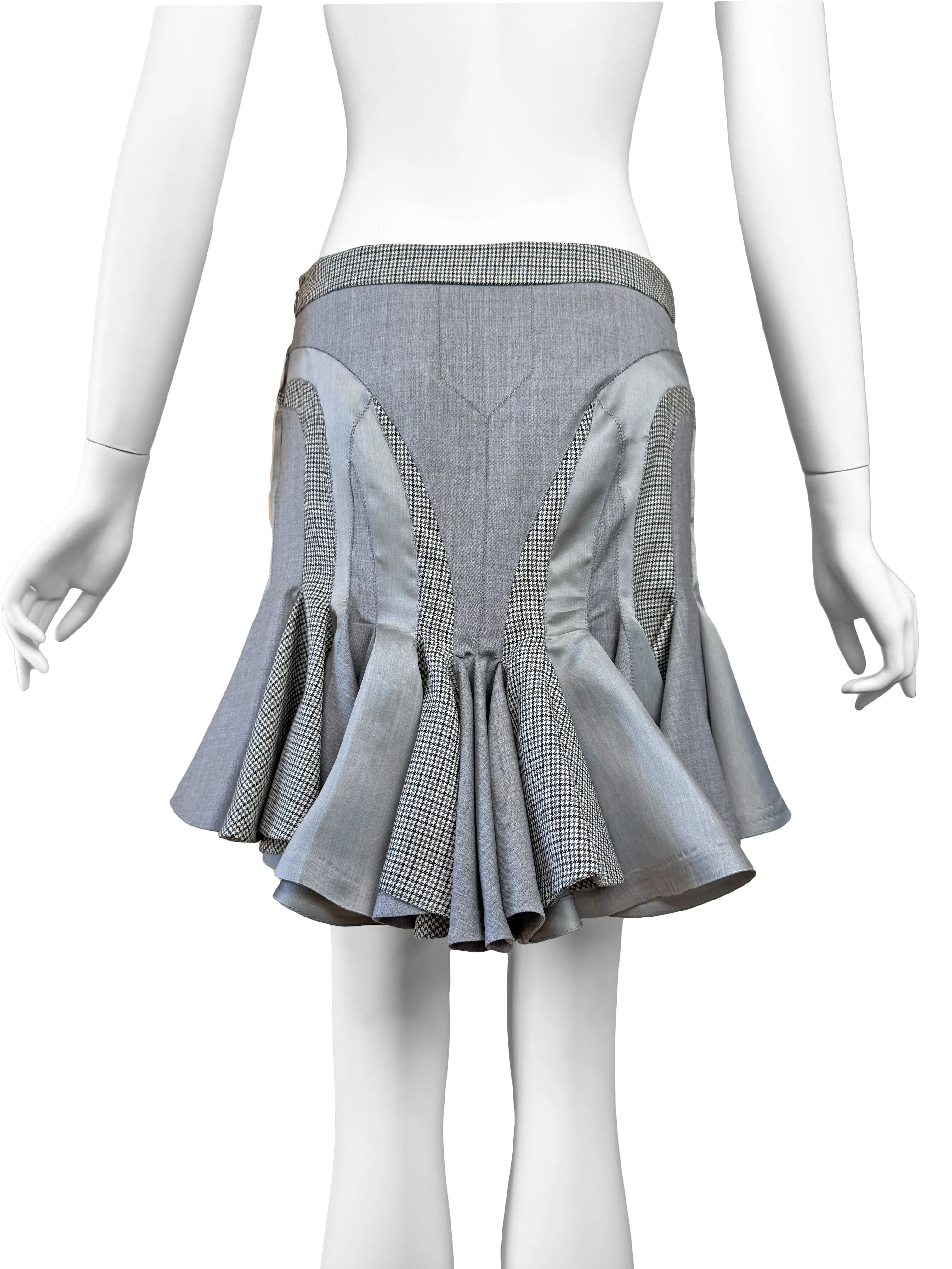 Alexander McQueen 2003 'Scanners' Collection Skirt Suit