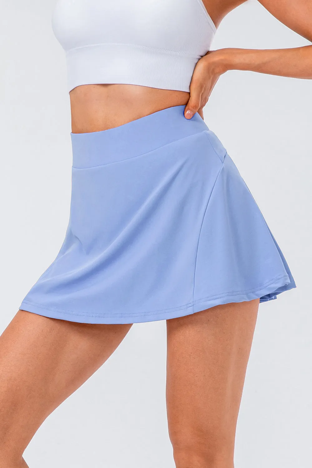 All Around Pleated Active Skirt