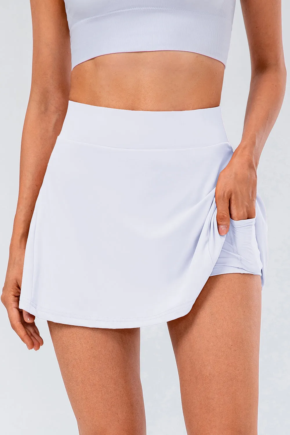 All Around Pleated Active Skirt