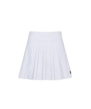 ANEW Golf Women's Asymmetry Pleats Skirt - White