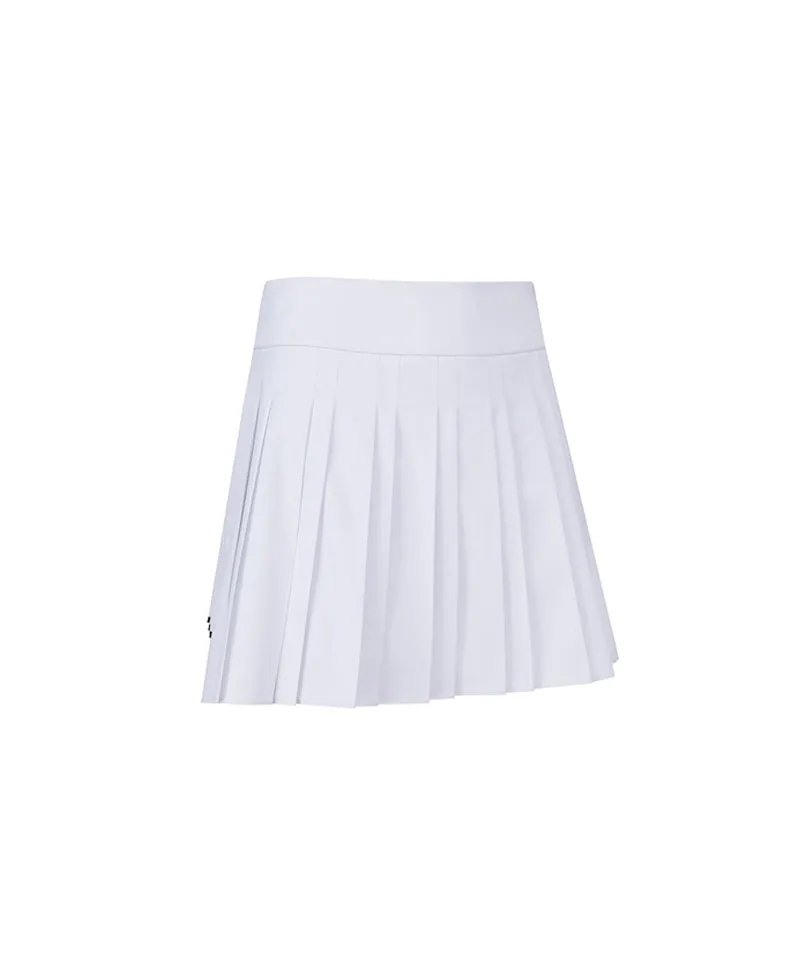ANEW Golf Women's Asymmetry Pleats Skirt - White