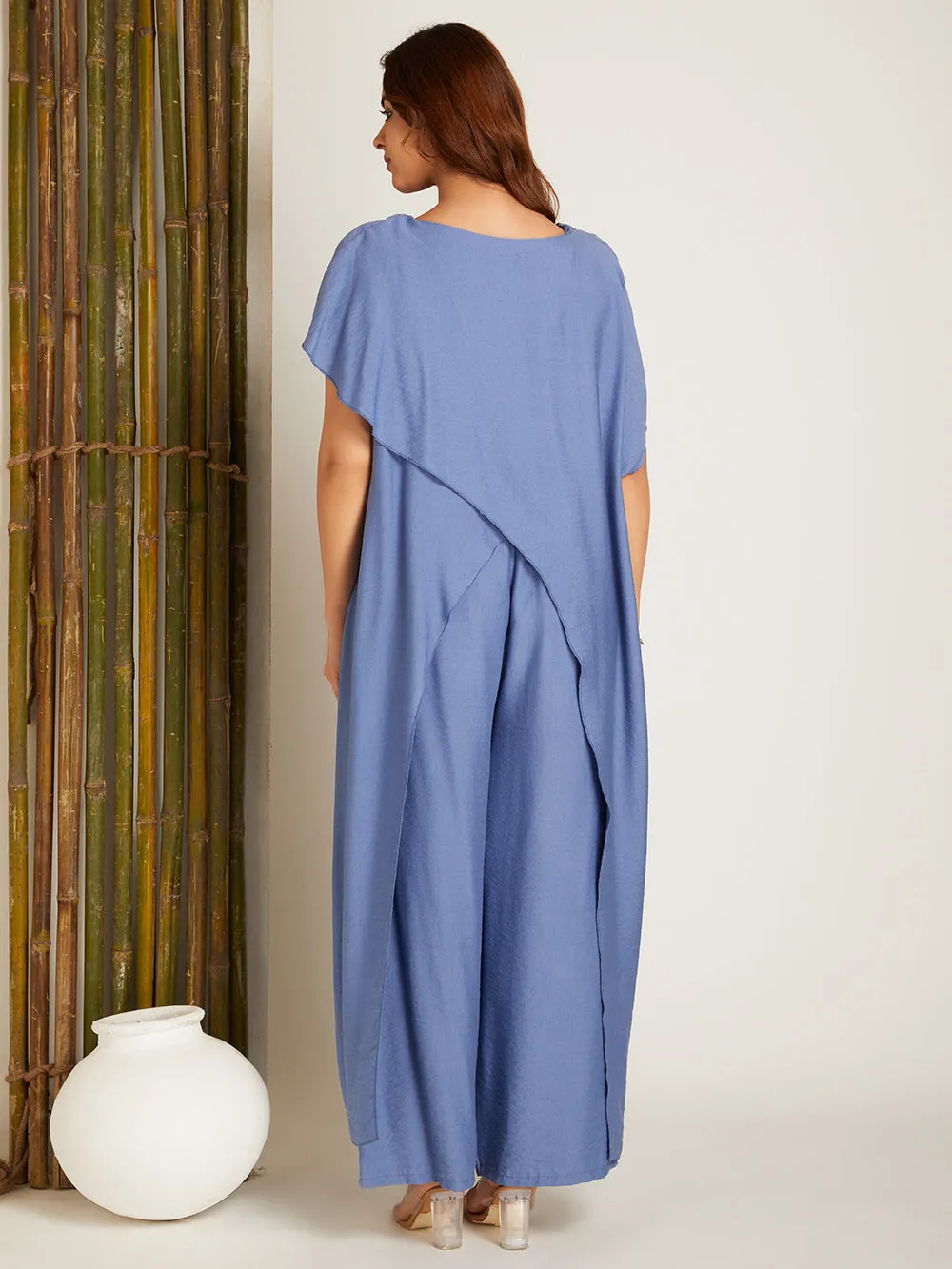 ASYMMETRICAL TUNIC & PANT SET