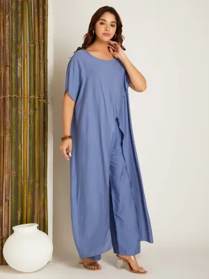 ASYMMETRICAL TUNIC & PANT SET