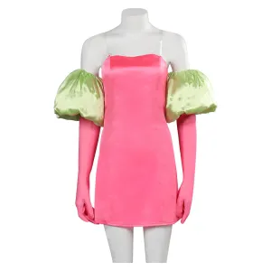 Barbie Pink Dress Outfits Cosplay Costume Halloween Carnival Suit