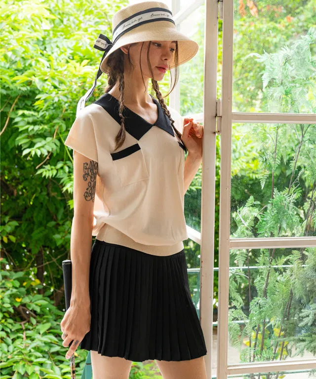 BENECIA 12 Sasha Pleated - Black