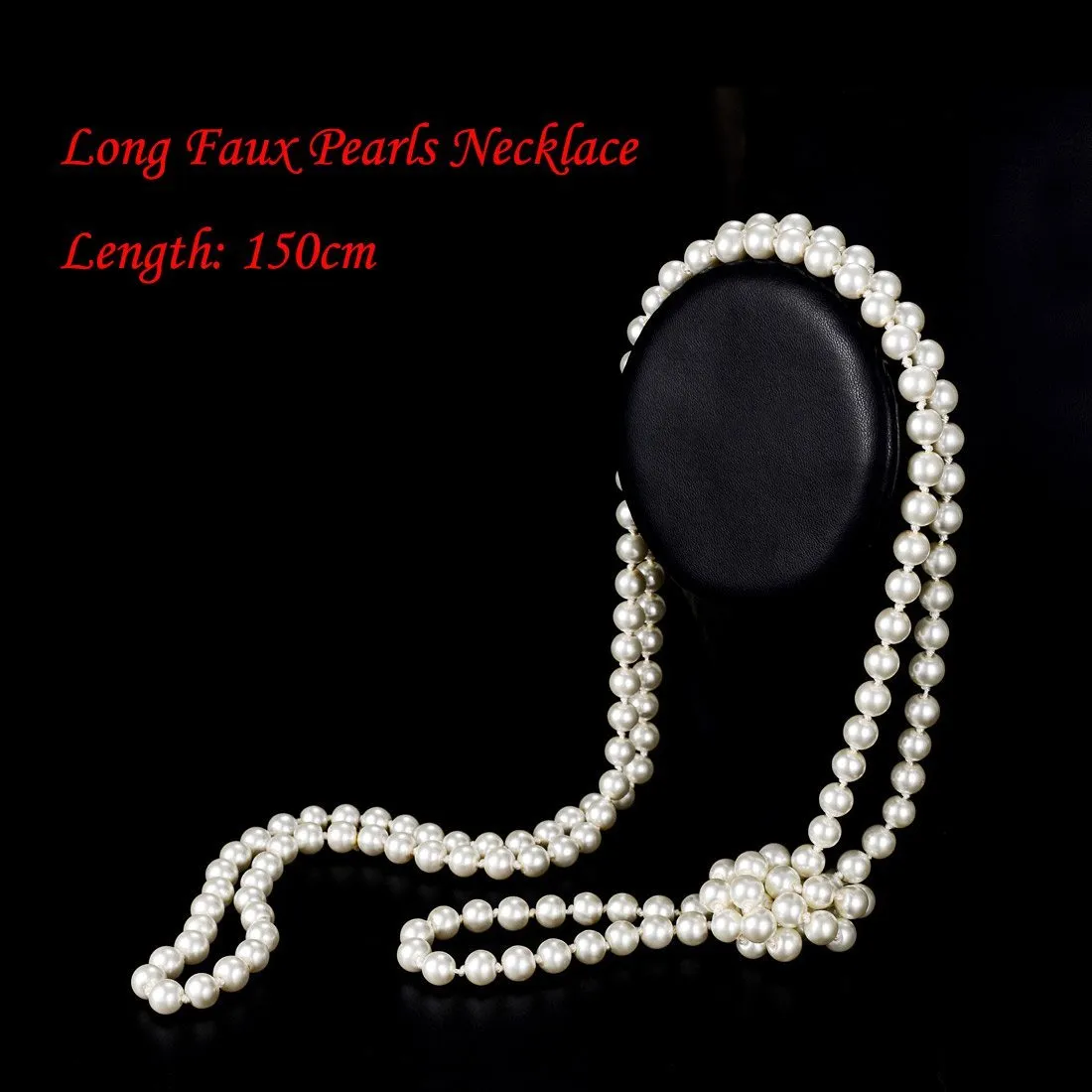 Black 1920 Gatsby Accessories Set of 5