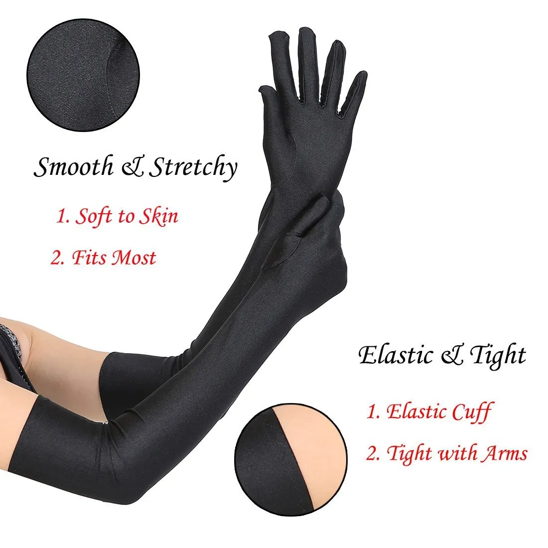 Black 1920 Gatsby Accessories Set of 5