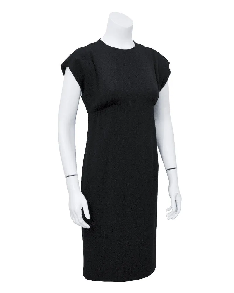 Black Silk Cocktail Dress
