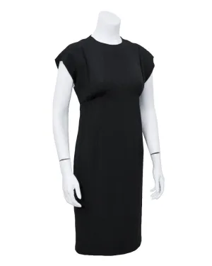 Black Silk Cocktail Dress