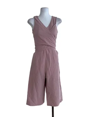 Blush Pink Plain Jumpsuit