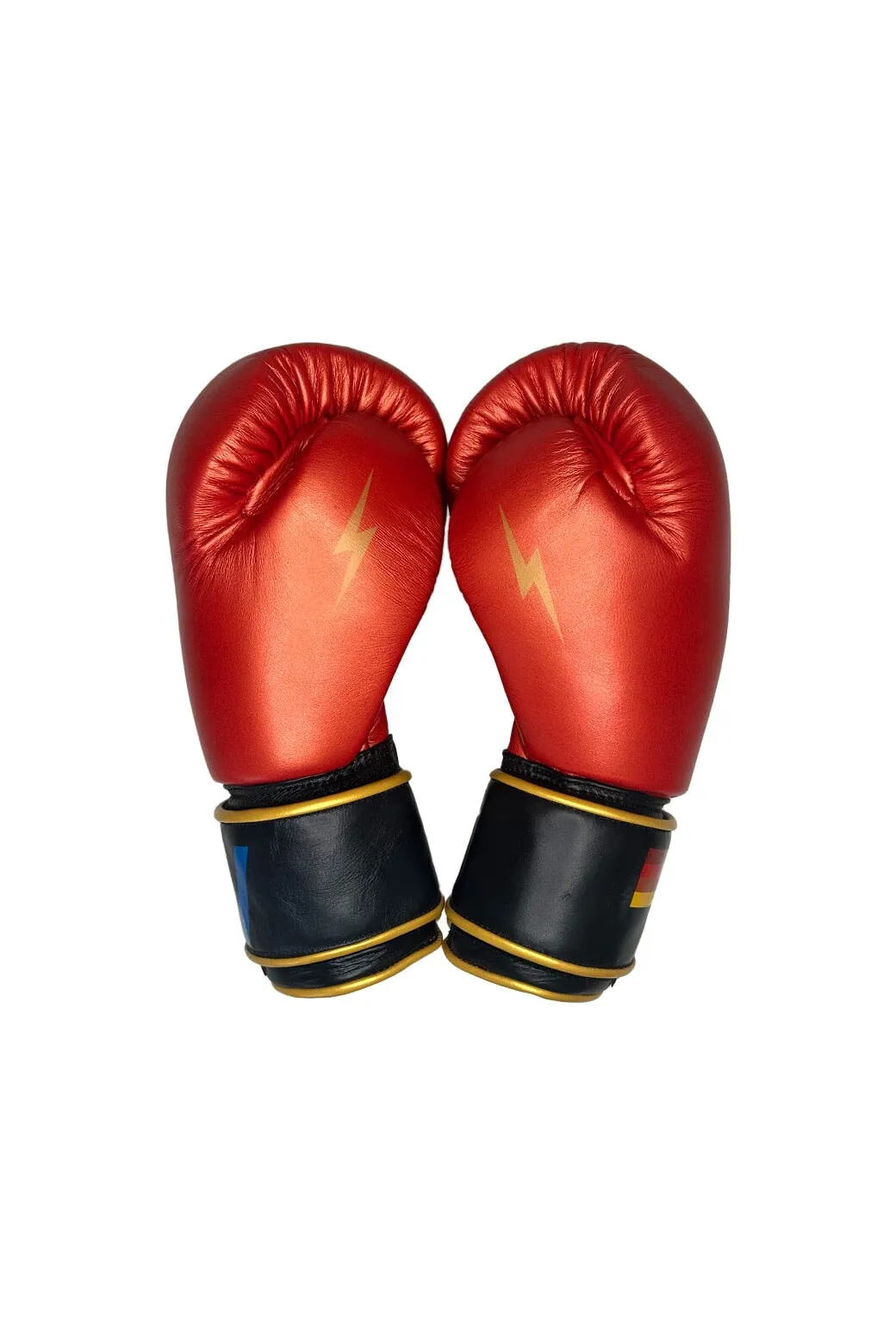BOXING GLOVES - RED // GOLD