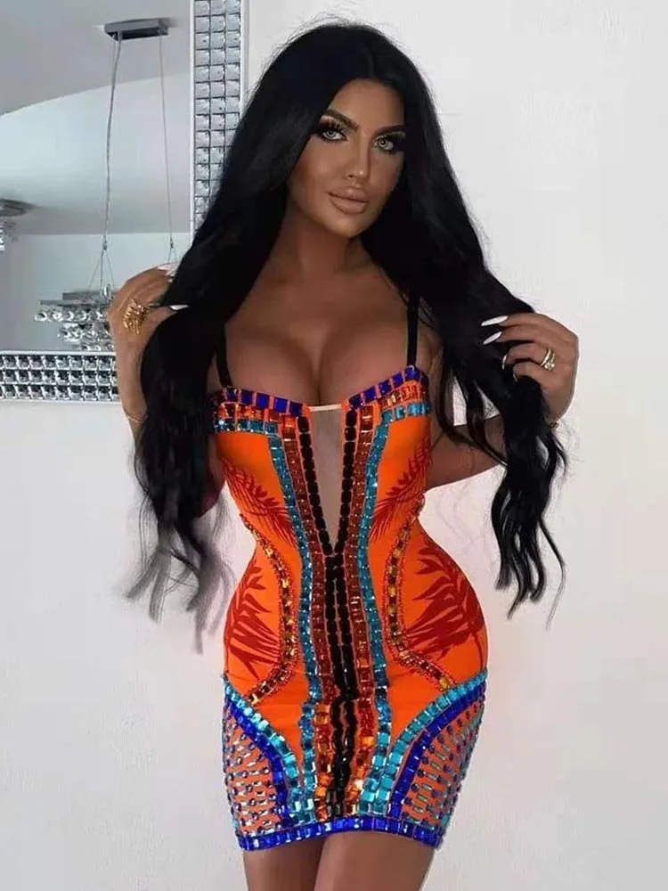 Celebrity Party Club Mini Bandage Dress