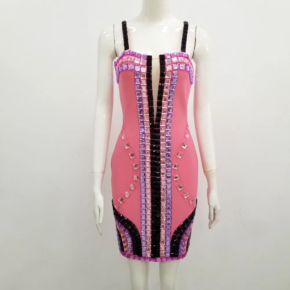Celebrity Party Club Mini Bandage Dress