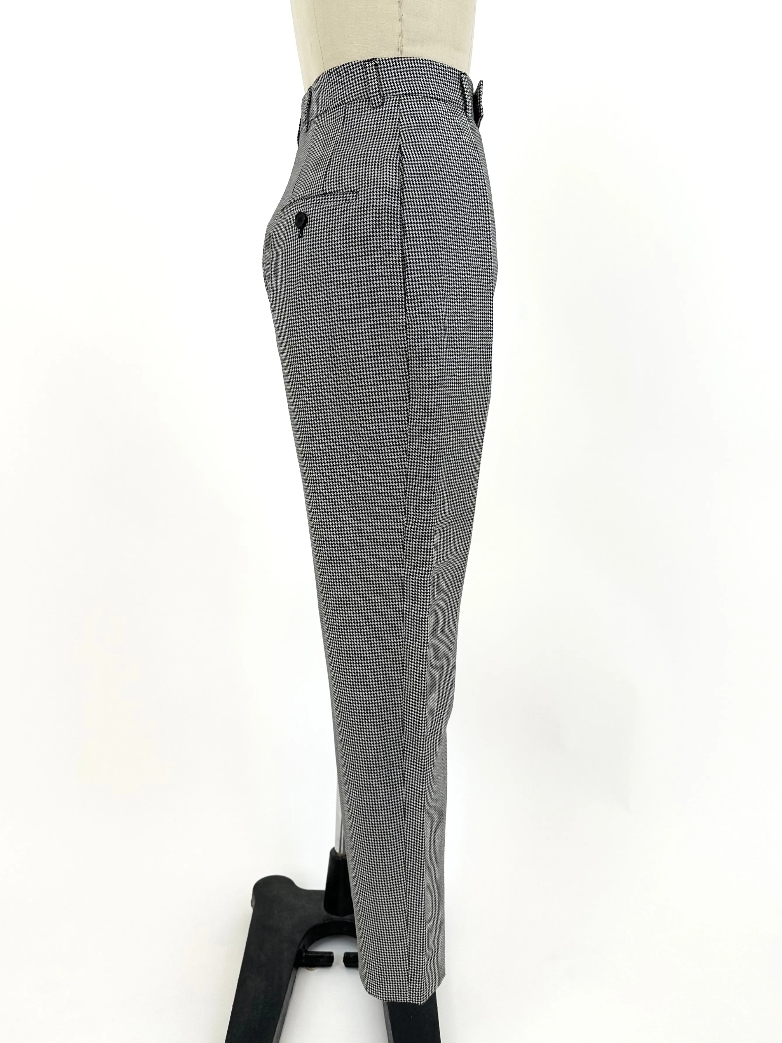 Celine Wool & Mohair Houndstooth Pantsuit*