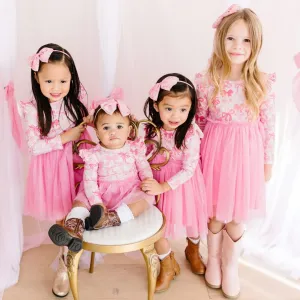 Children's Bow Tulle Tutu Dress