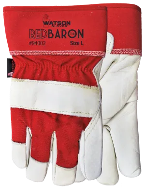 CL94002-XXL-Rd Baron Gloves Watson Red Baron Sherpa Lined