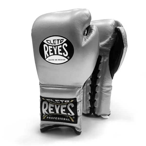 CLETO REYES SPARRING LACE-SILVER/BLACK