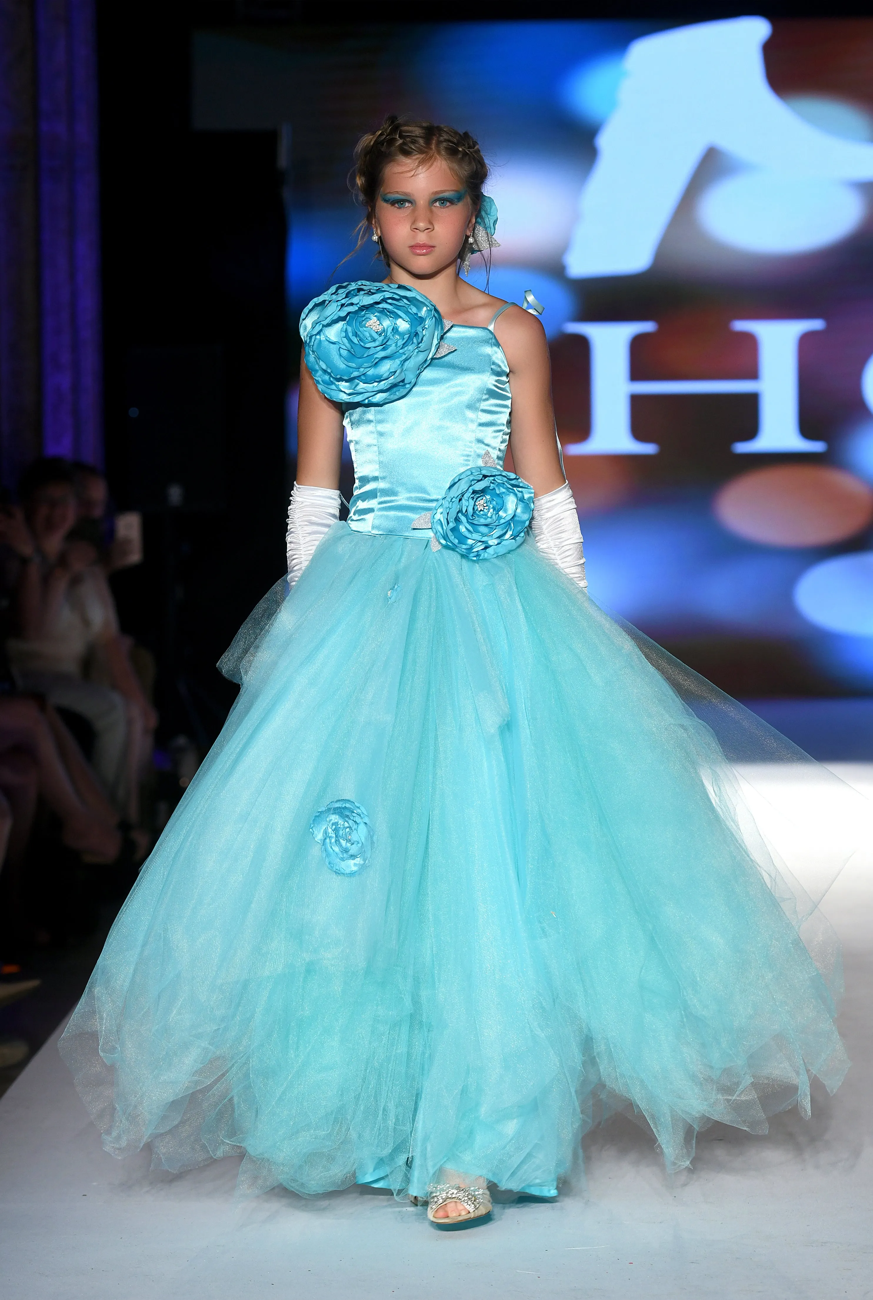 Custom Gown "Blue Fairy"