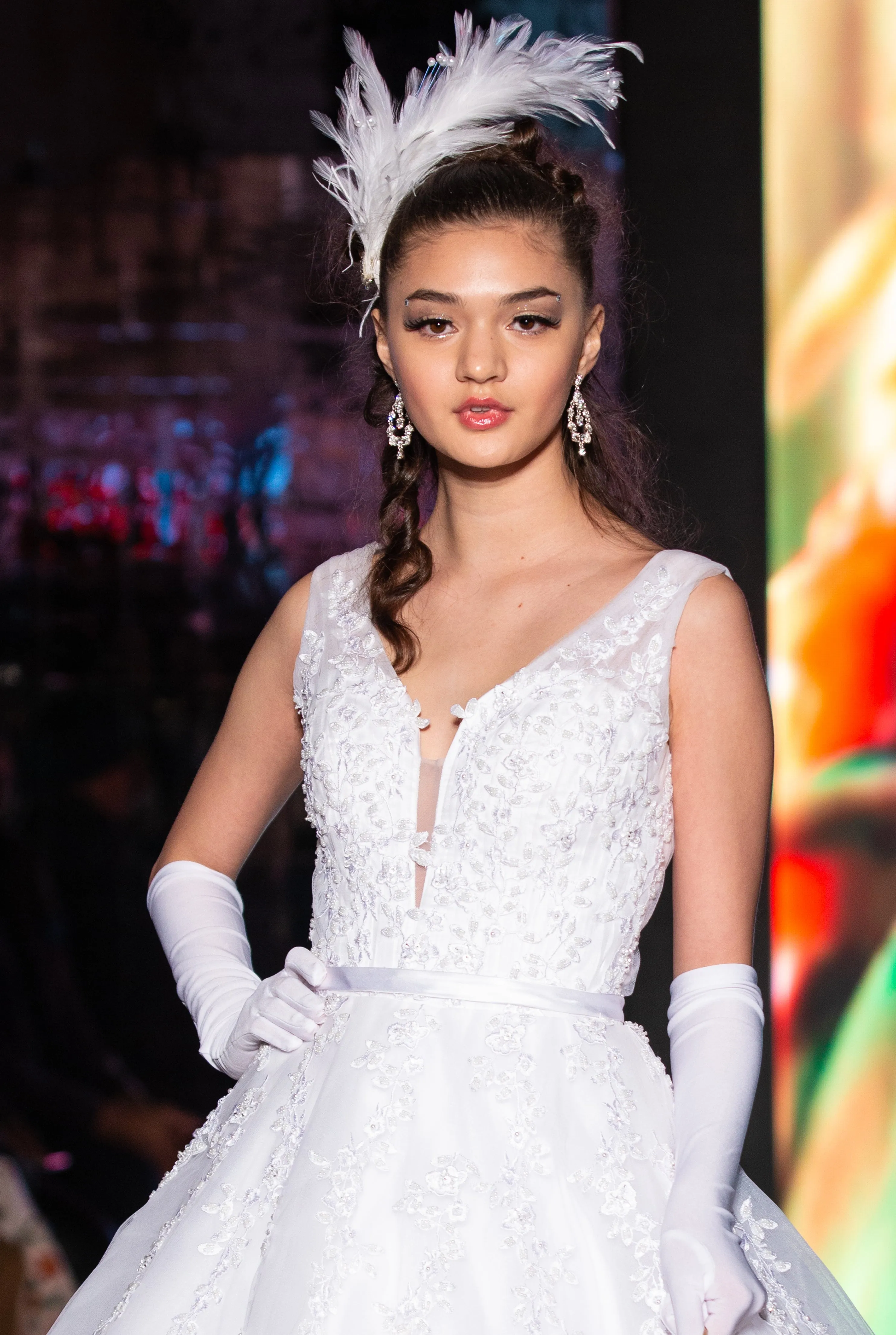Custom Gown "White Swan"