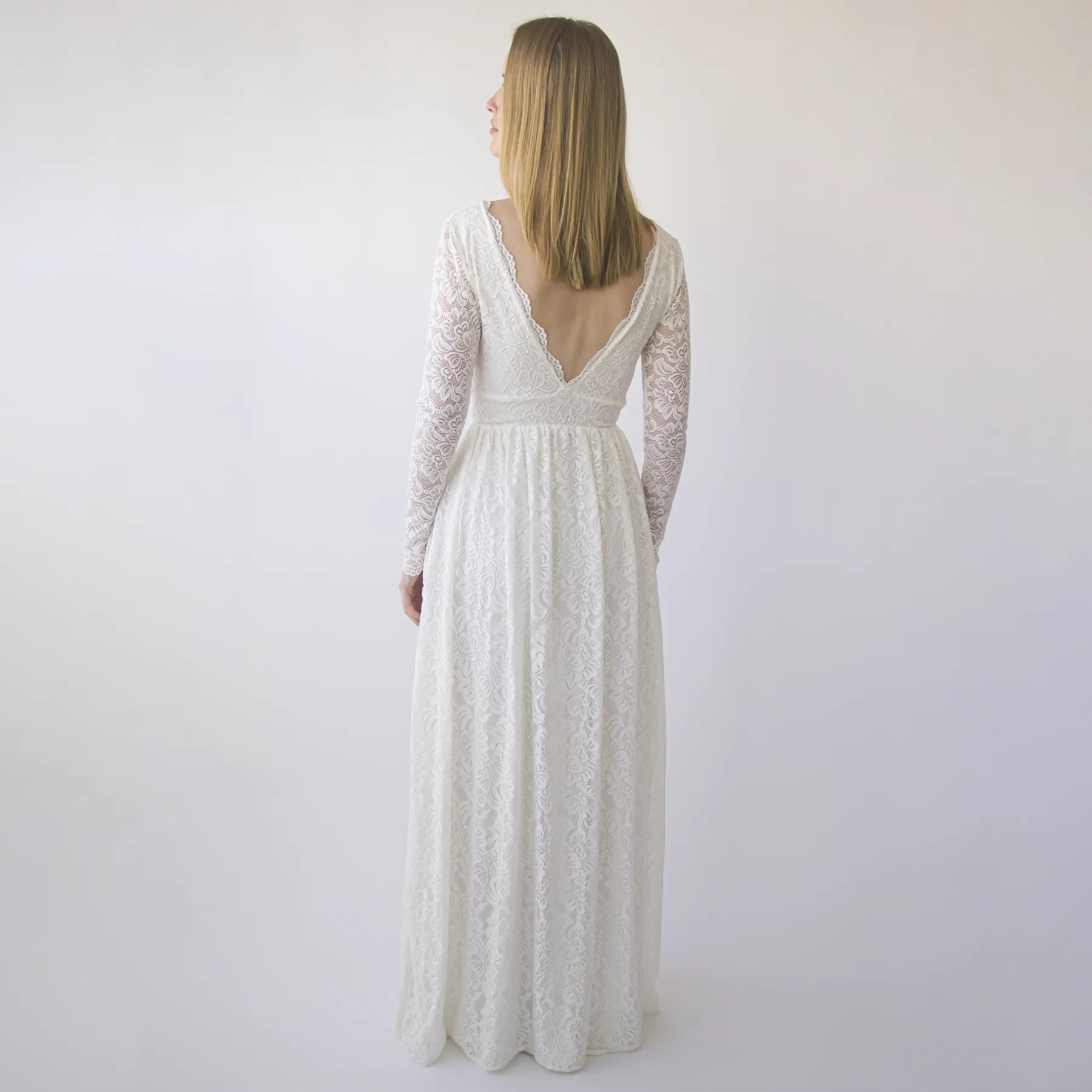 Empire waist maxi dress #1388