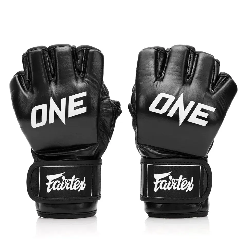 Fairtex X ONE Championship Black MMA Gloves