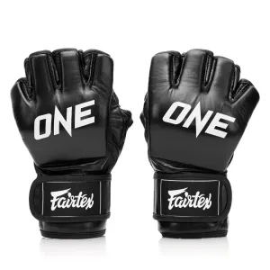 Fairtex X ONE Championship Black MMA Gloves