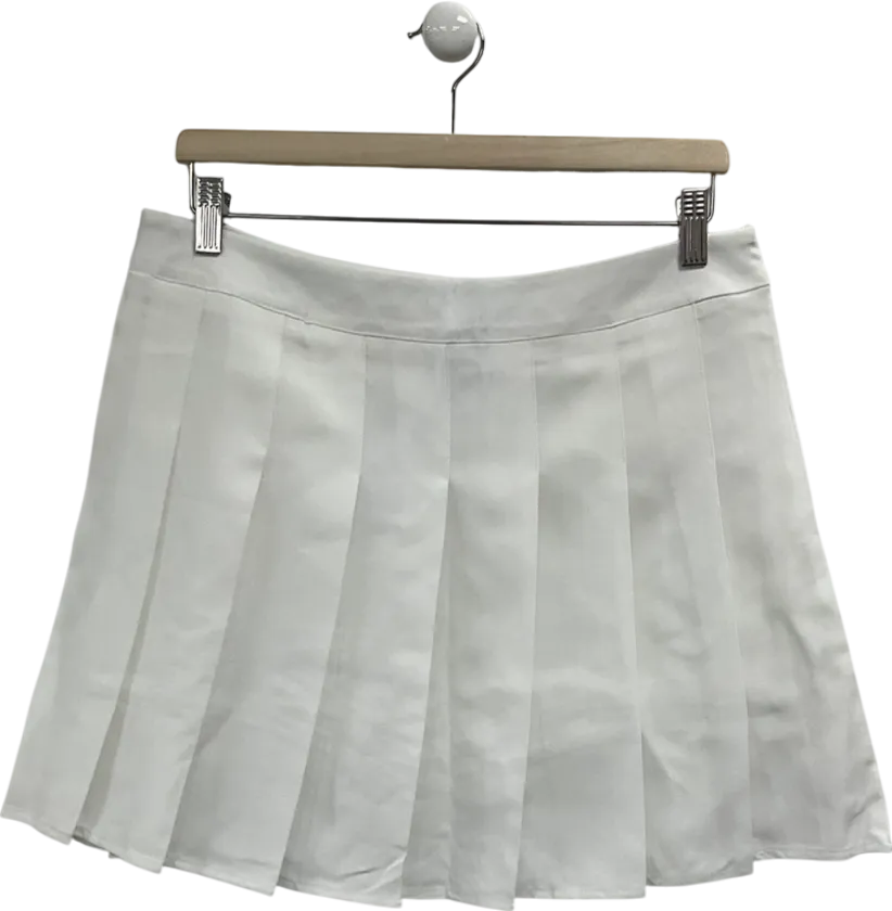 Fashion New Quality White Pleated Skirt UK XXL
