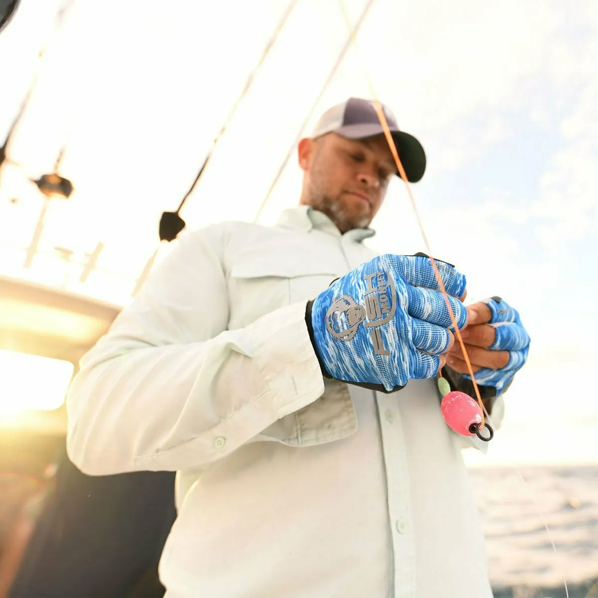 Fish Monkey - The Crusher Blue Water Camo