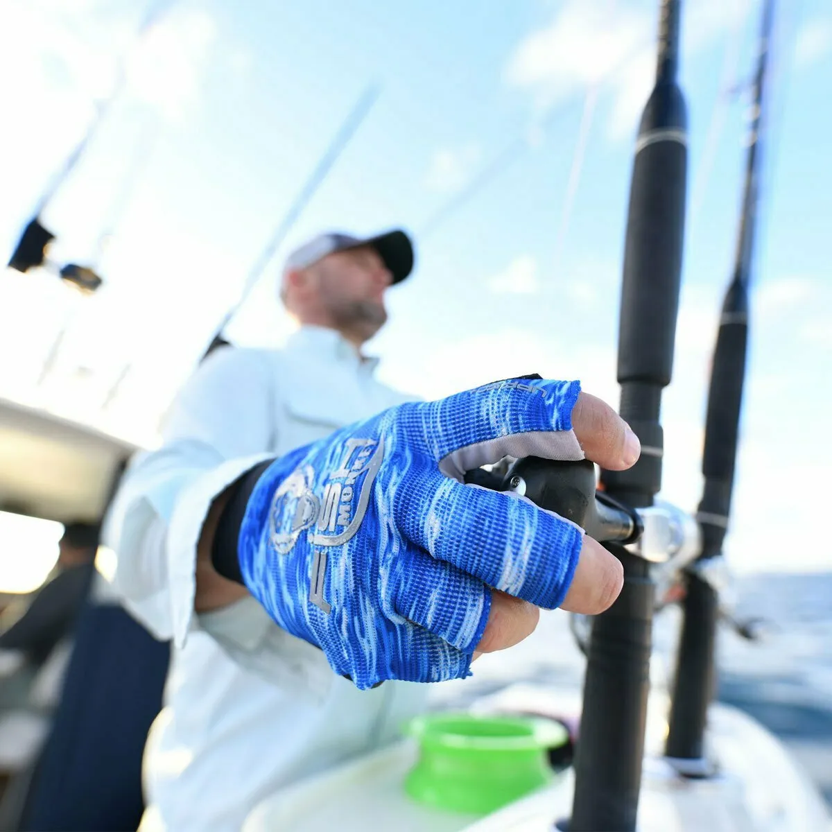 Fish Monkey - The Crusher Blue Water Camo