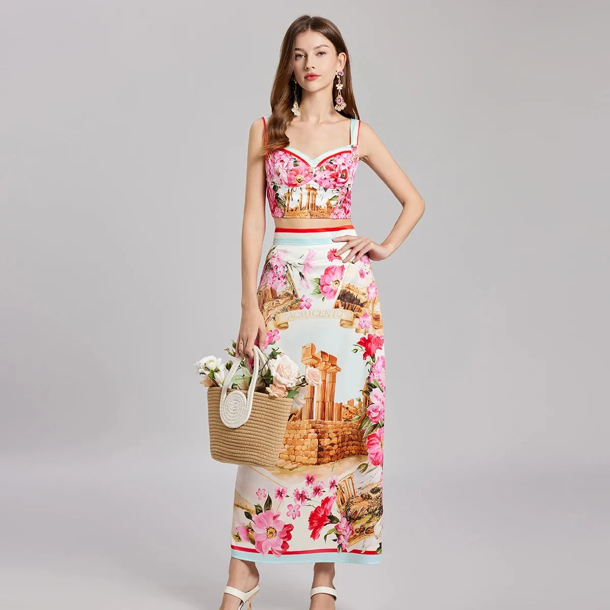 Flower Two-piece Set