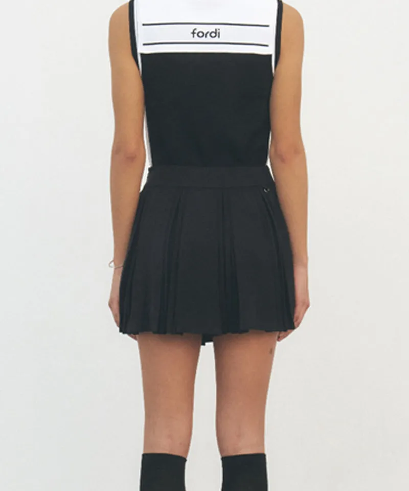 FORDI Combi Pleated Skirt Ver.2 - Black