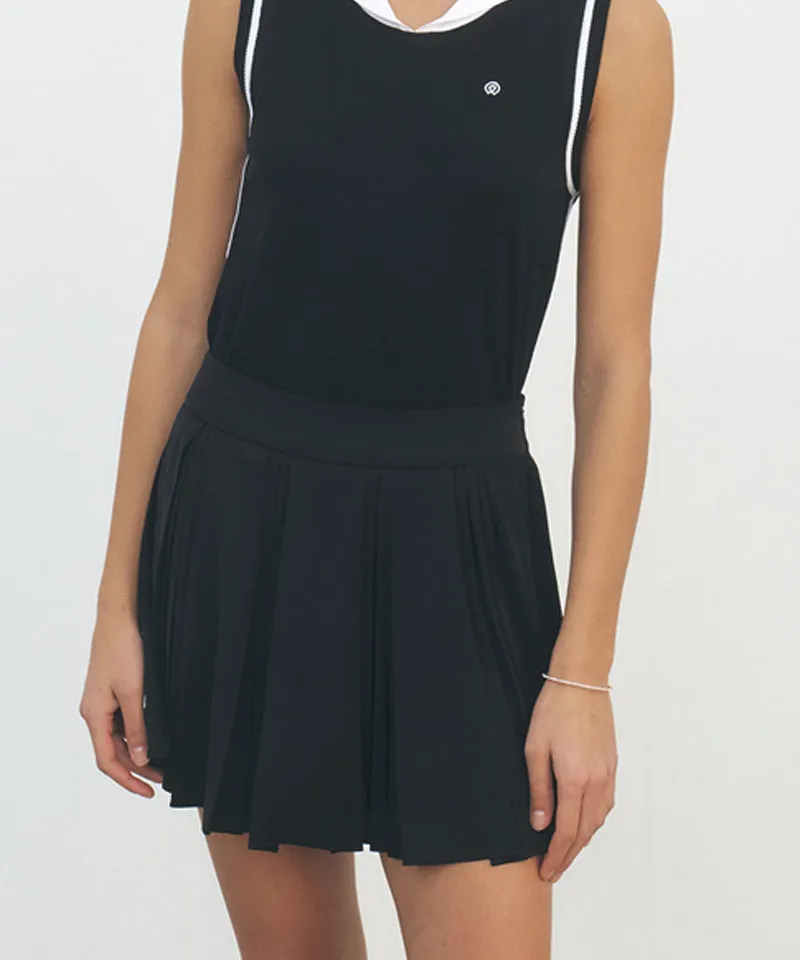 FORDI Combi Pleated Skirt Ver.2 - Black