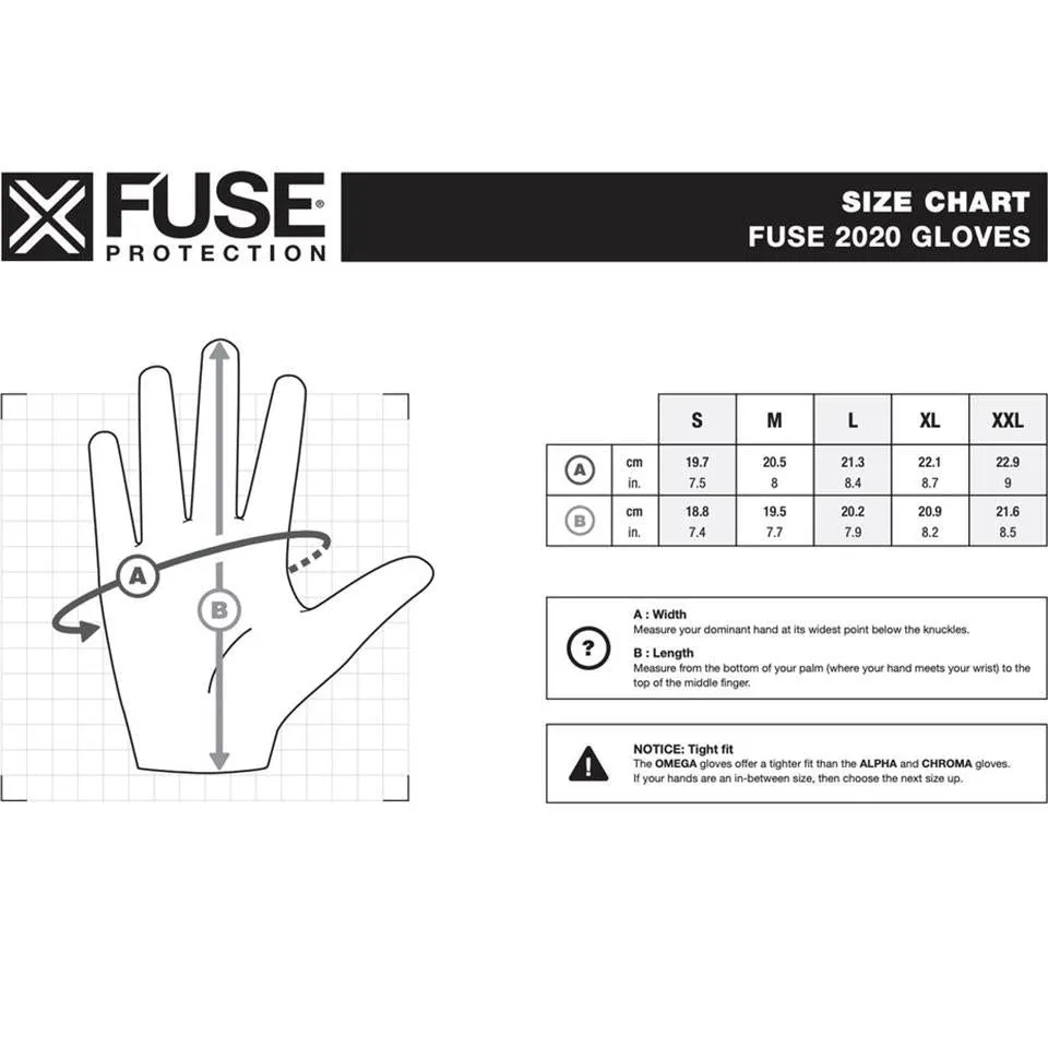 Fuse Omega Cafe Gloves - Brown