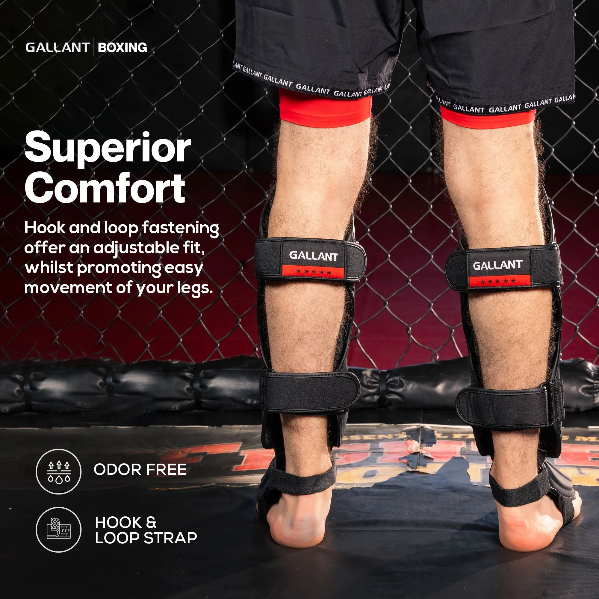 Gallant Heritage Muay Thai Shin Guards - MMA Shin Guards