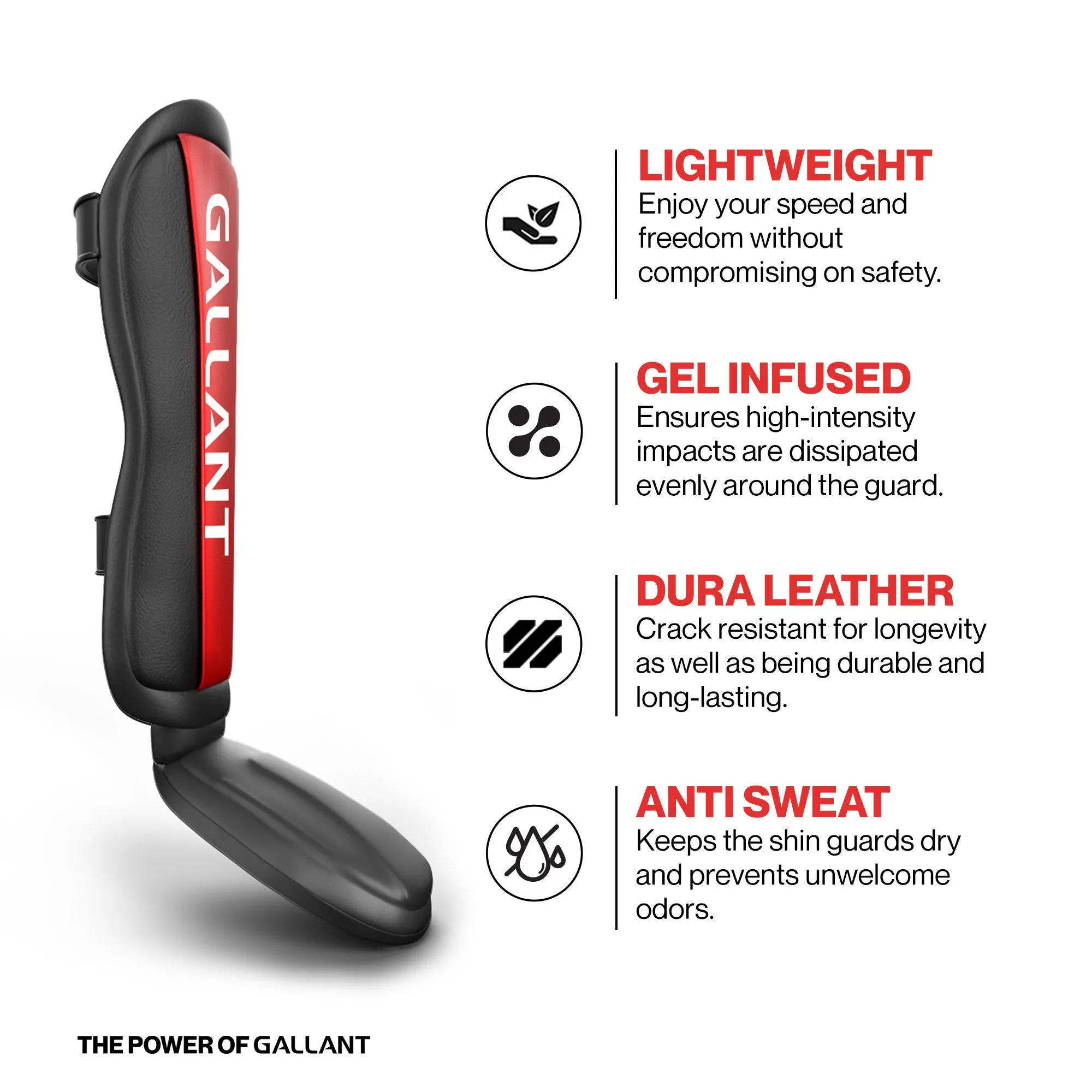 Gallant Heritage Muay Thai Shin Guards - MMA Shin Guards