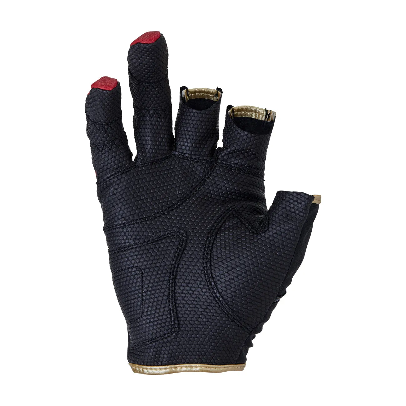 Gamakatsu Ergo Grip Fishing Gloves (3 Cuts) GM7295