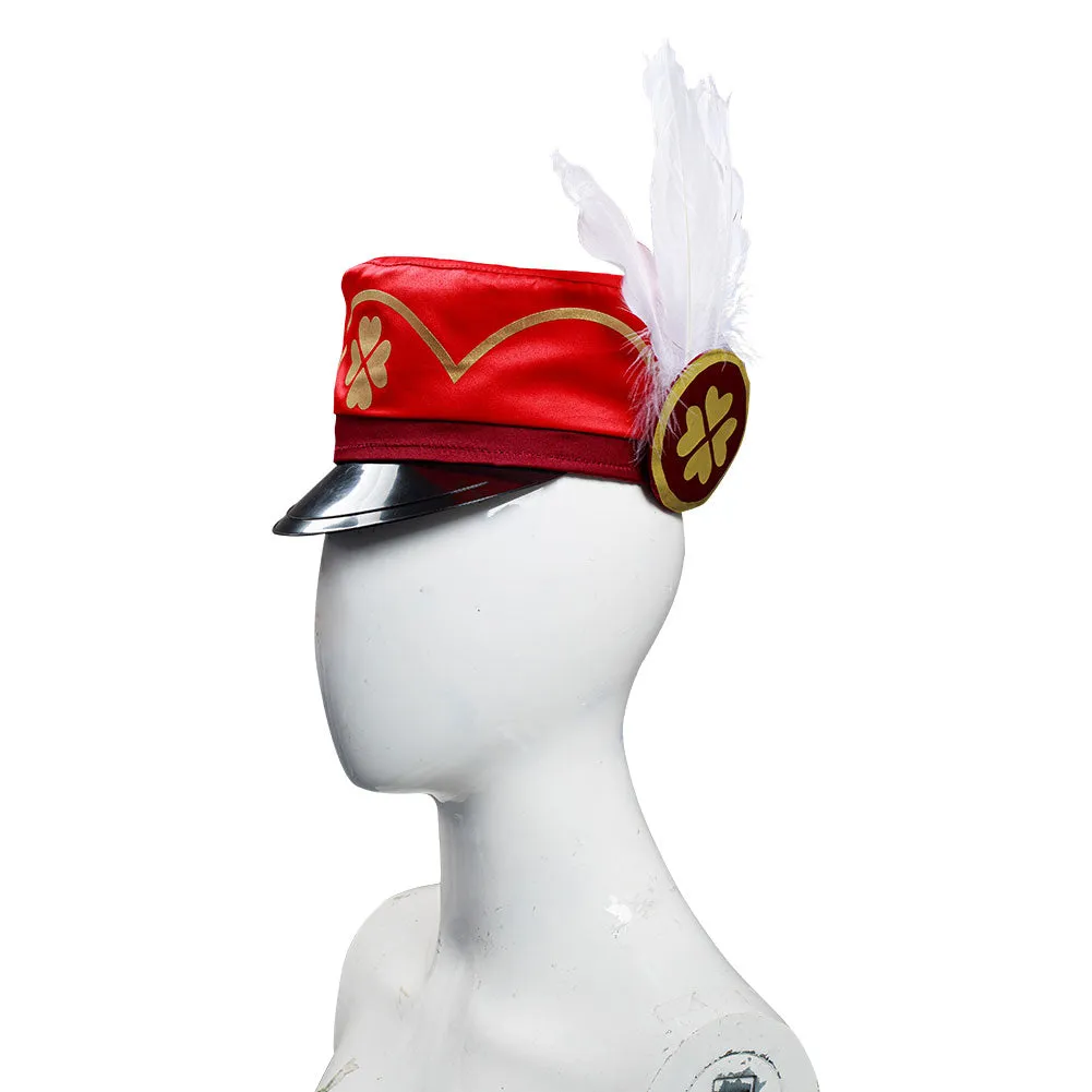 Game Genshin Impact Halloween Carnival Suit Klee Cosplay Costume Coat Hat Outfits