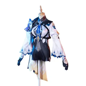 Game Genshin Impact New Role Eula Cosplay Costume C00372