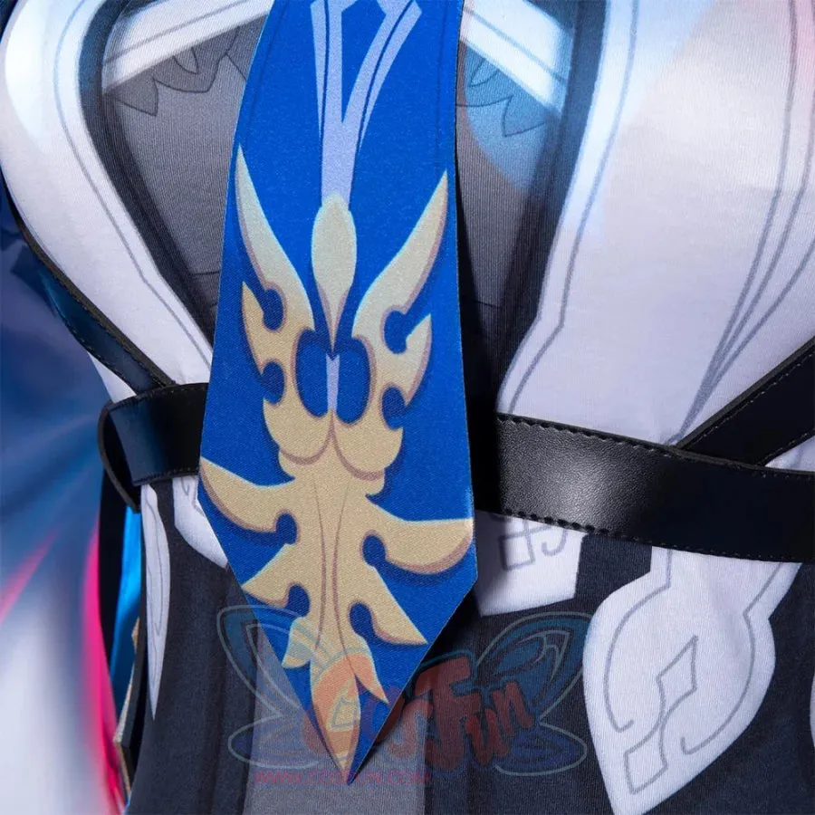 Game Genshin Impact New Role Eula Cosplay Costume C00372