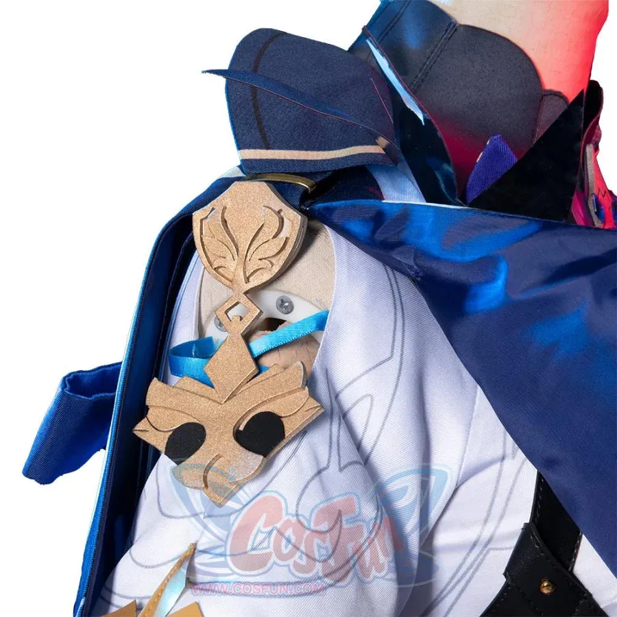 Game Genshin Impact New Role Eula Cosplay Costume C00372