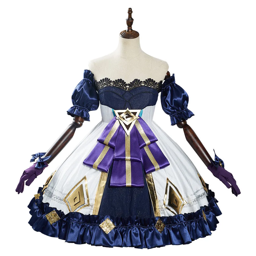 Game League of Legends LOL Gwen Cosplay Costume Outfits Halloween Carnival Suit