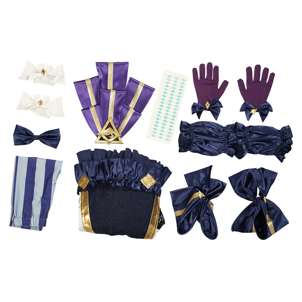 Game League of Legends LOL Gwen Cosplay Costume Outfits Halloween Carnival Suit