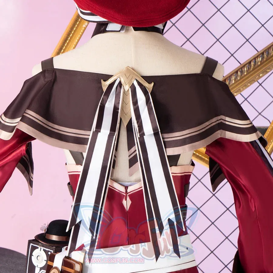 Genshin Impact Charlotte Cosplay Costume C08283  A